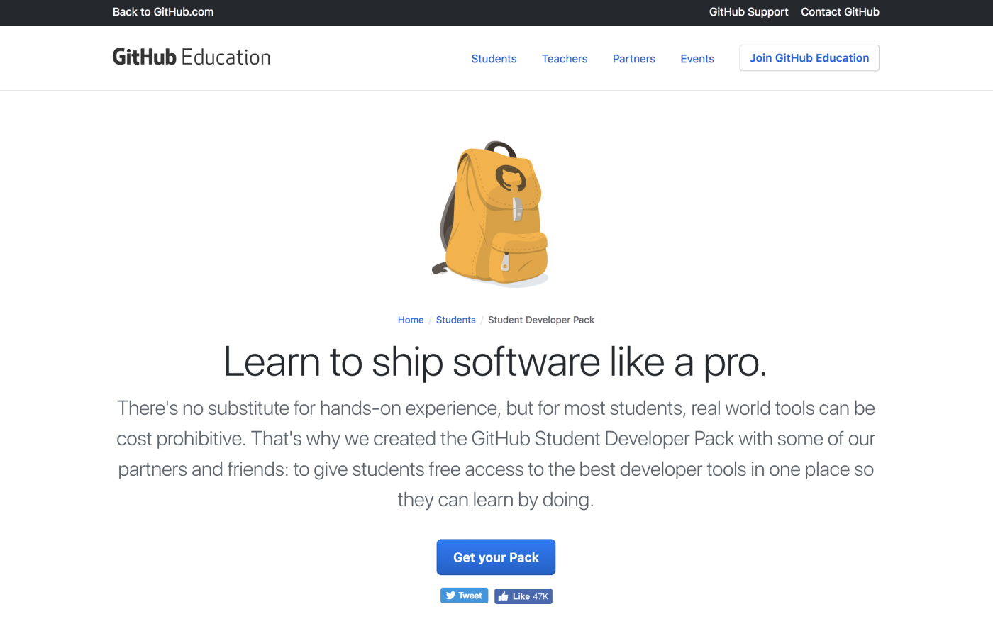 Student discounts for developer tools