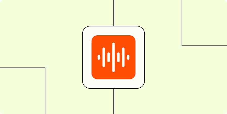 An icon of sound waves against a pale green background