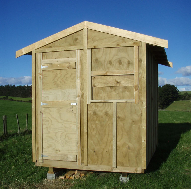 finished shed