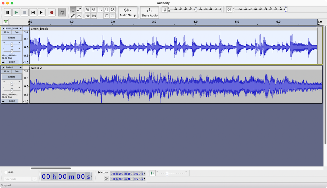 Audacity, our pick for the best free audio editor