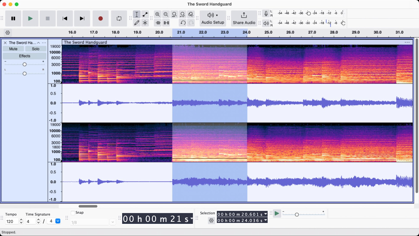 Audacity, our pick for the best free multitrack audio editor