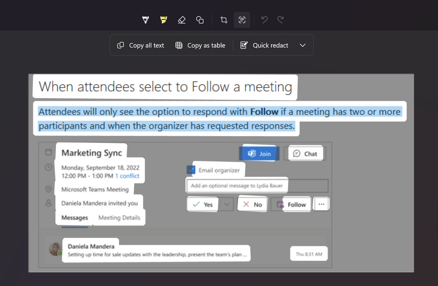 The Snipping Tool in Microsoft Copilot