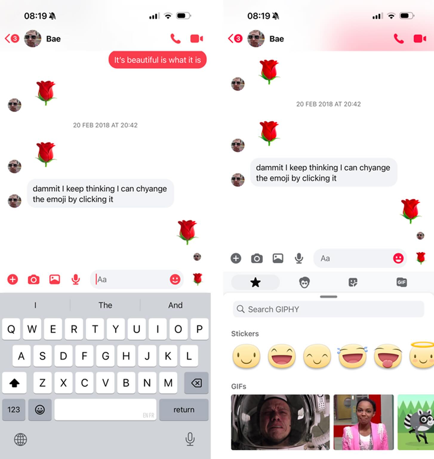 Facebook Messenger, our pick for the best texting app for contacting anyone