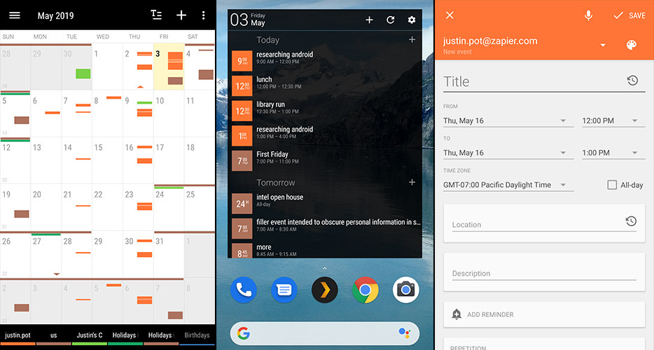 The Best Calendar Apps for Android Zapier