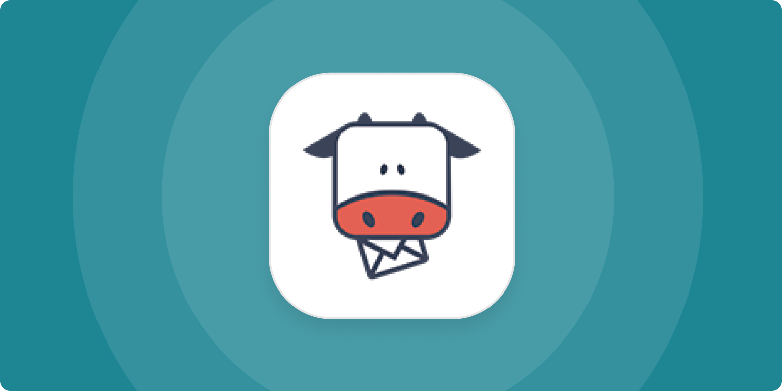 A hero image for app tips with the Moosend logo on a teal background