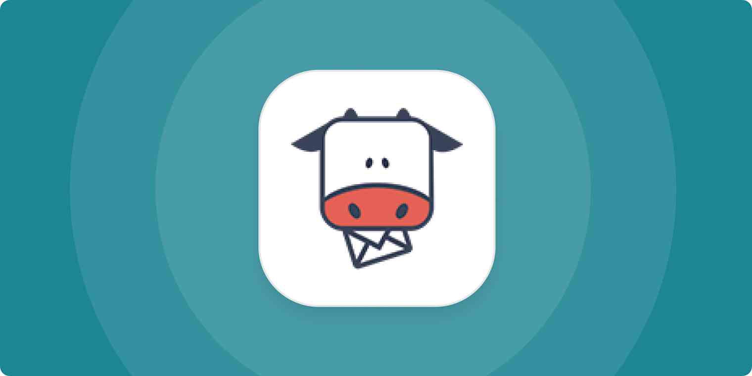 A hero image for app tips with the Moosend logo on a teal background