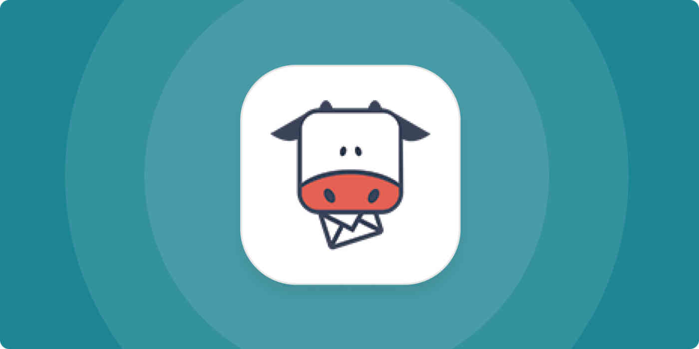 A hero image for app tips with the Moosend logo on a teal background
