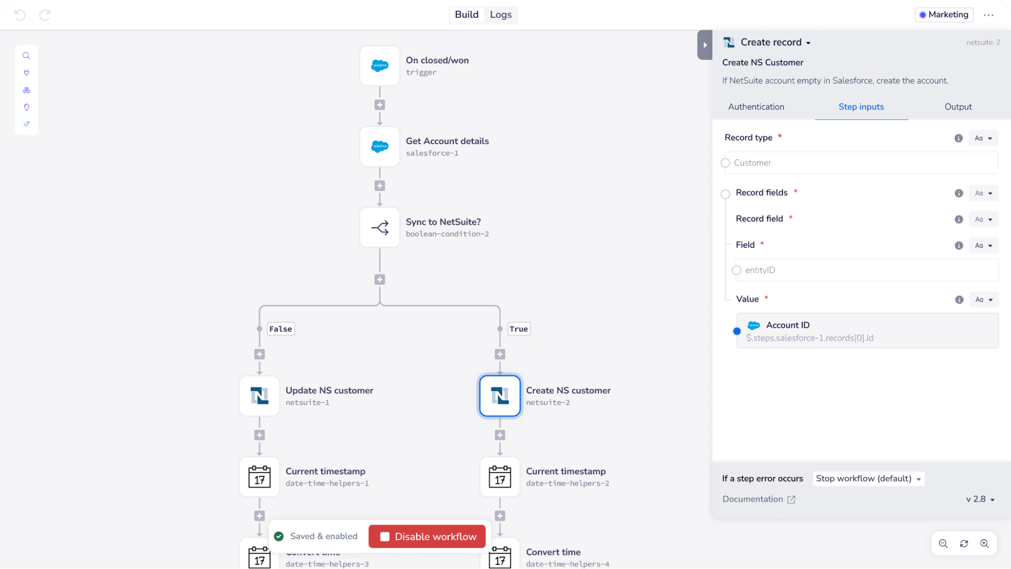 Tray, our pick for the best Make alternative for developer-heavy teams.