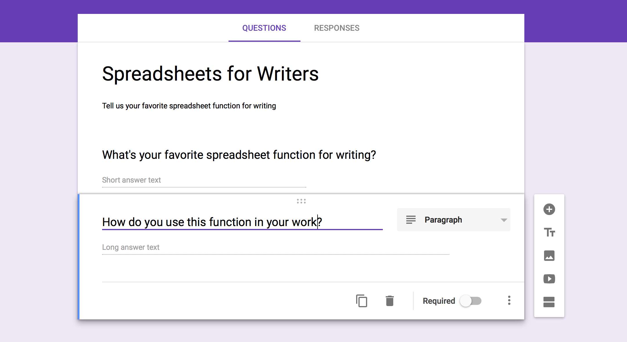 Google Forms