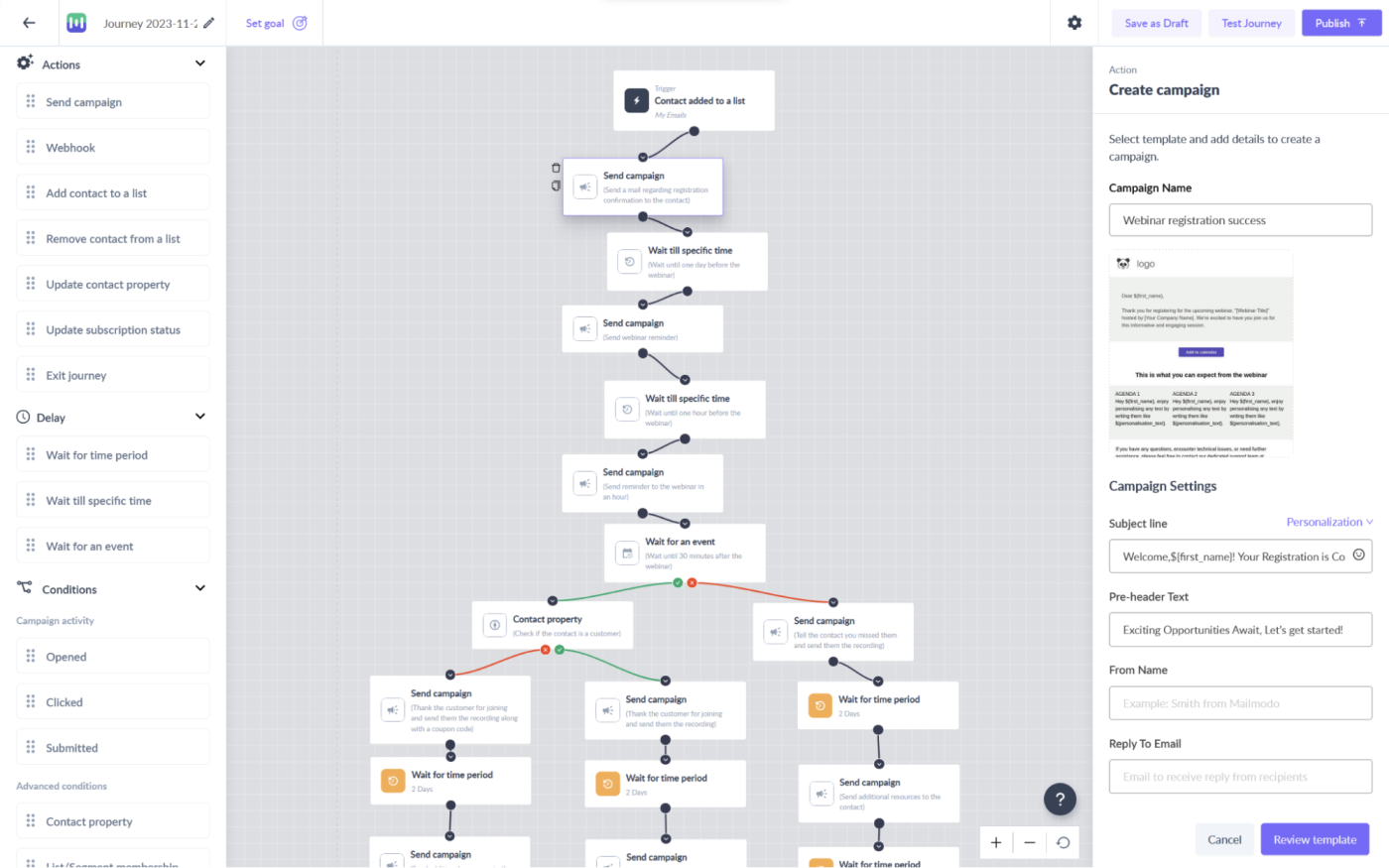 Mailmodo, our pick for the best drip email tool for interactive, app-like emails