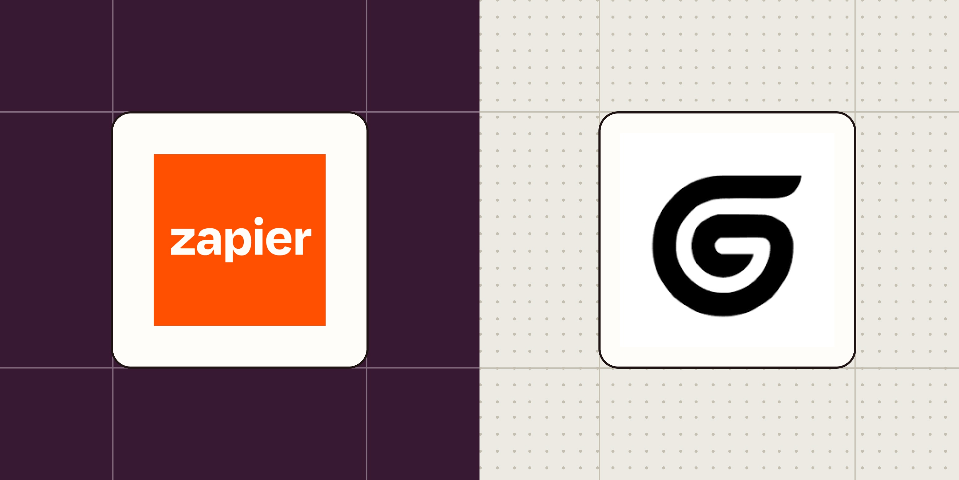 Hero image with the logos of Zapier and Gumloop