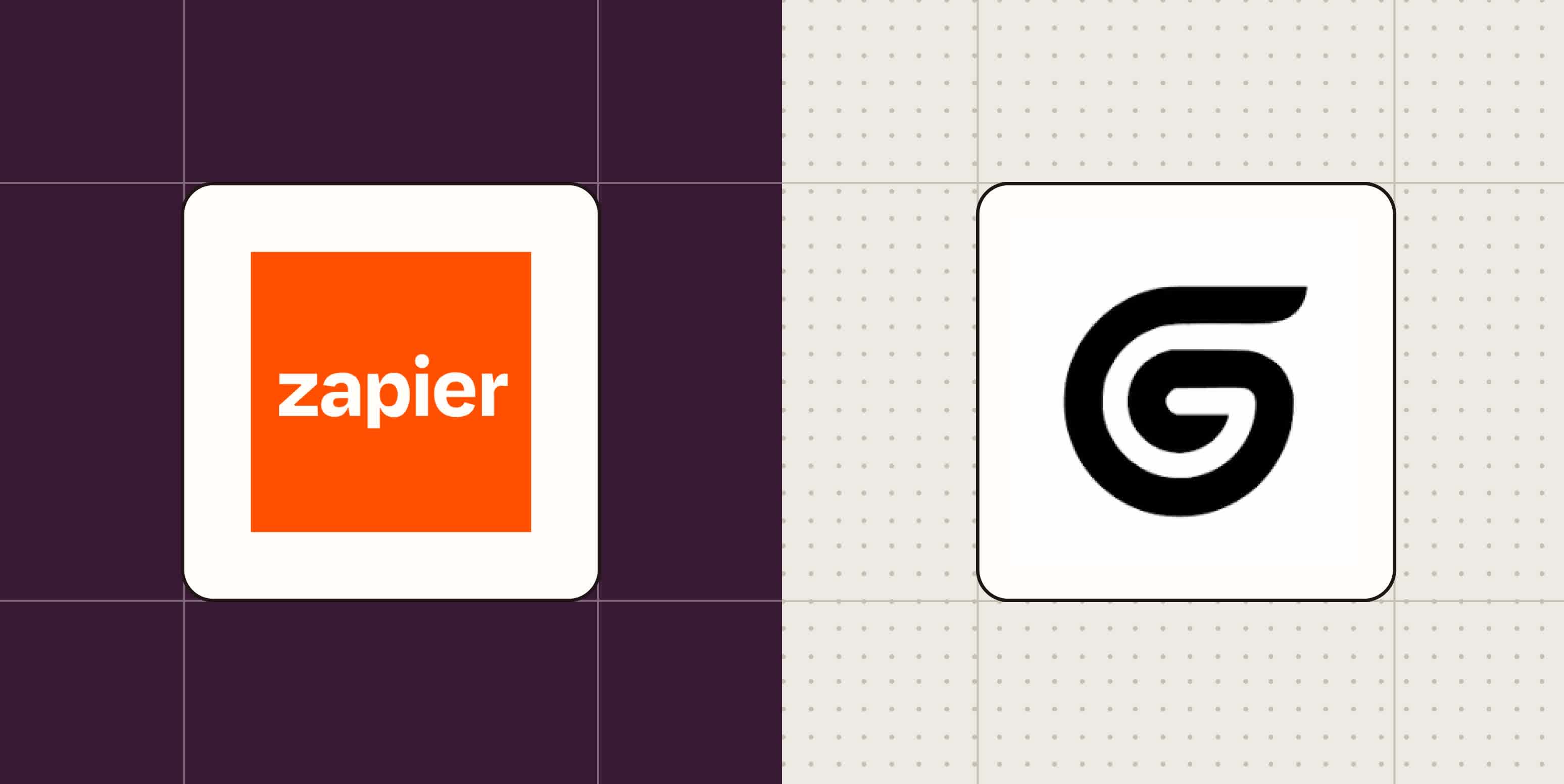 Hero image with the logos of Zapier and Gumloop