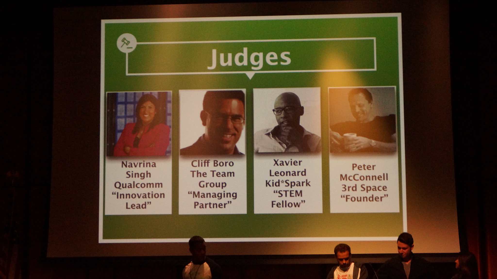 Startup Weekend judges