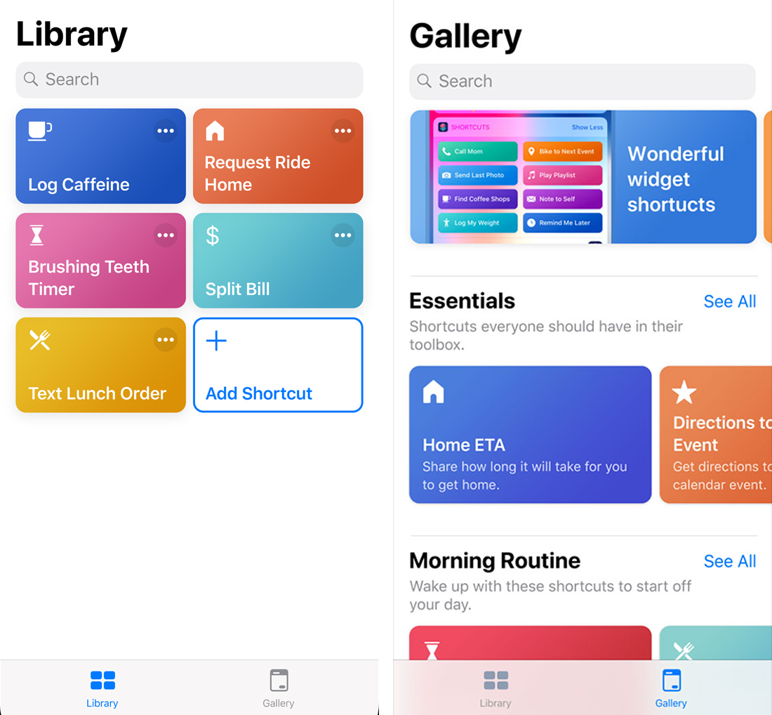 Siri Shortcuts iOS 12