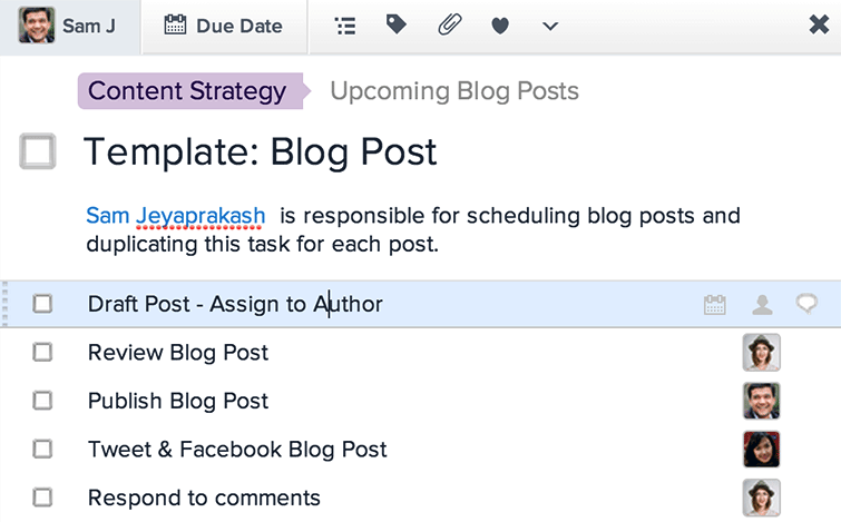 Asana AoR