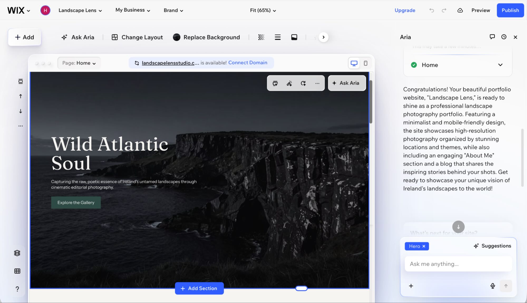 Wix, our pick for the best WordPress alternative for overall website building.