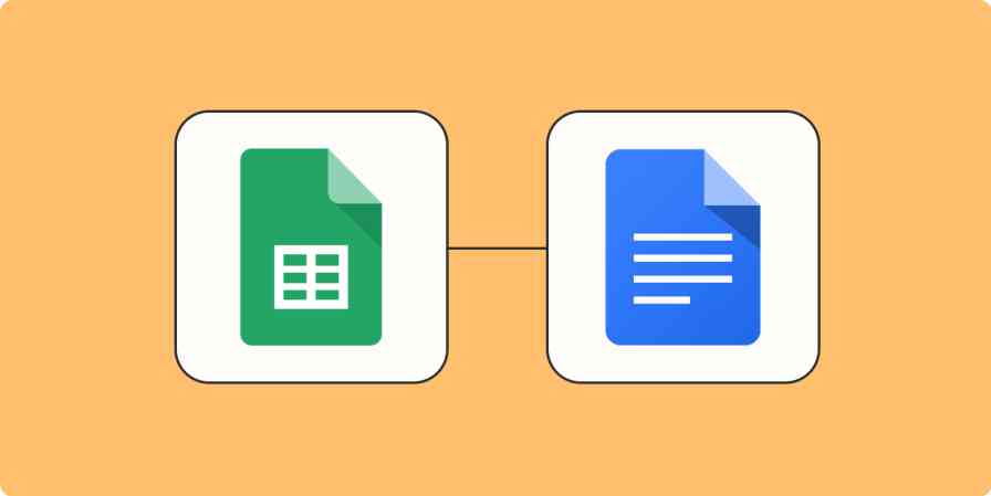 Google Sheets to Google Docs hero image