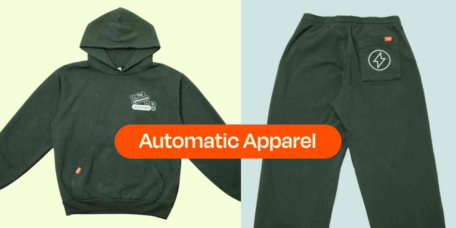 Hero image showing Zapier swag