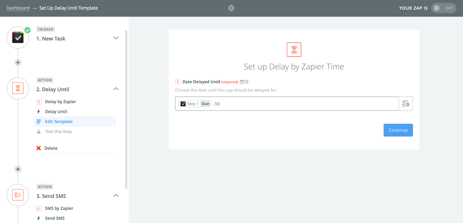Zapier Task Notification