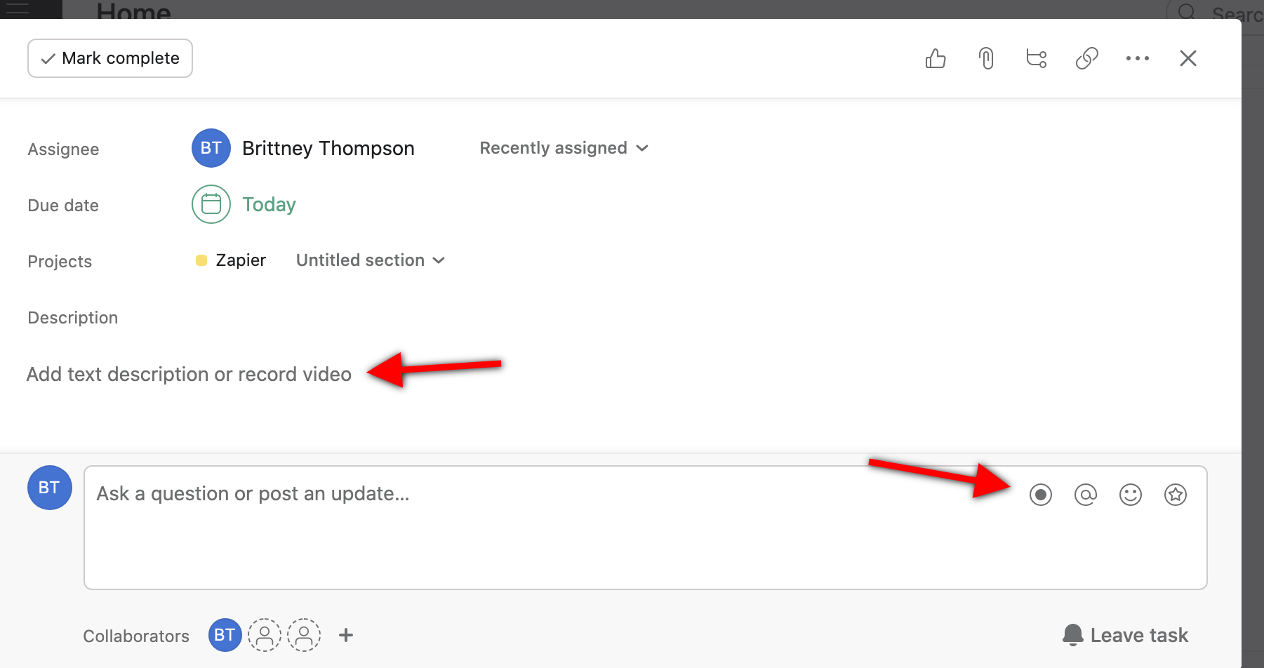 Google Slides - How to untitled task name