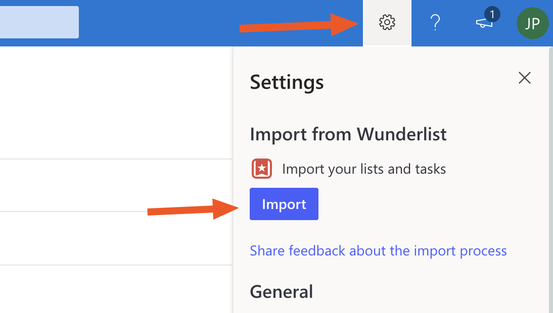 Migrate from Wunderlist to Microsoft To Do