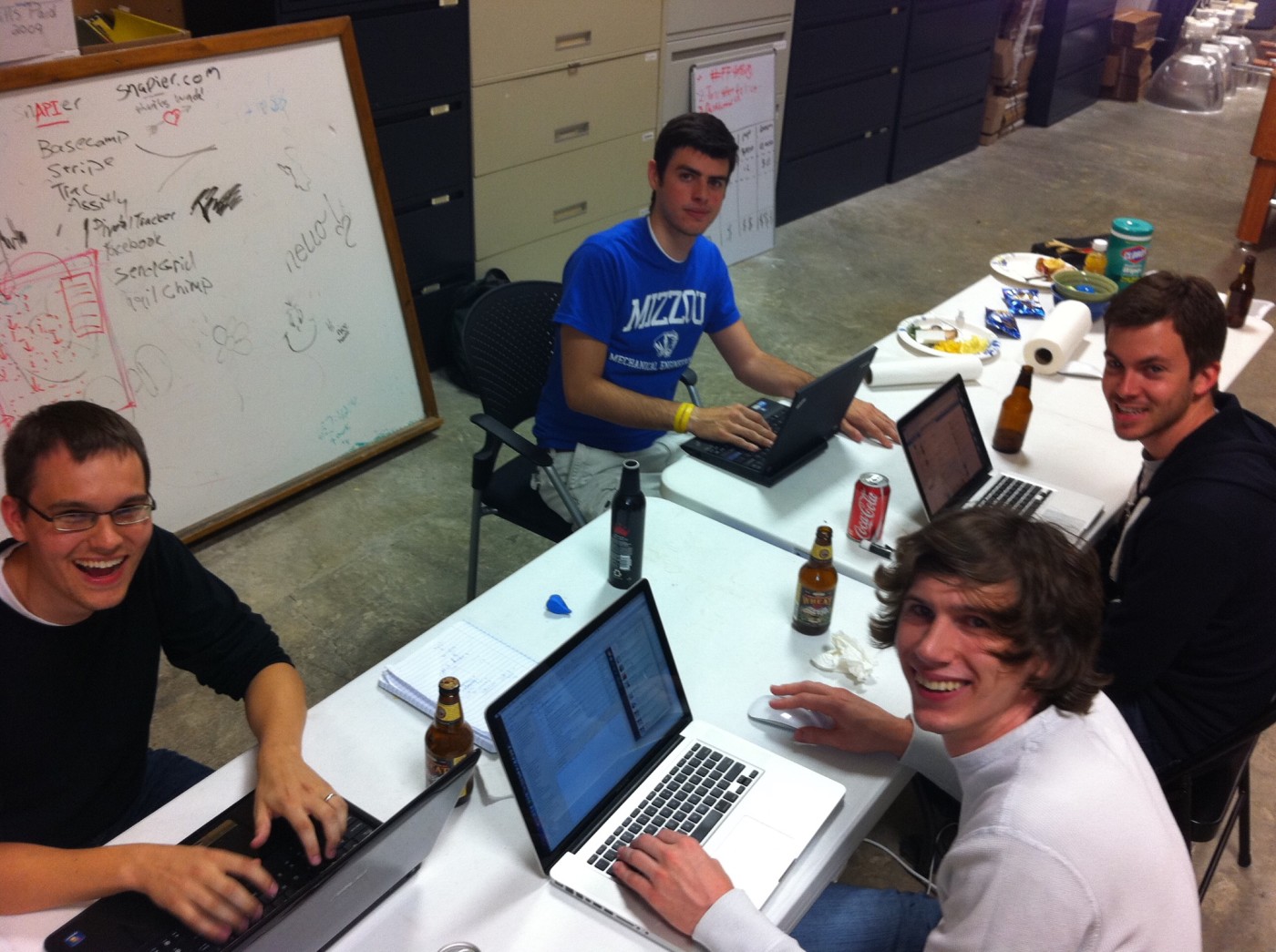 Zapier founders at Startup weekend