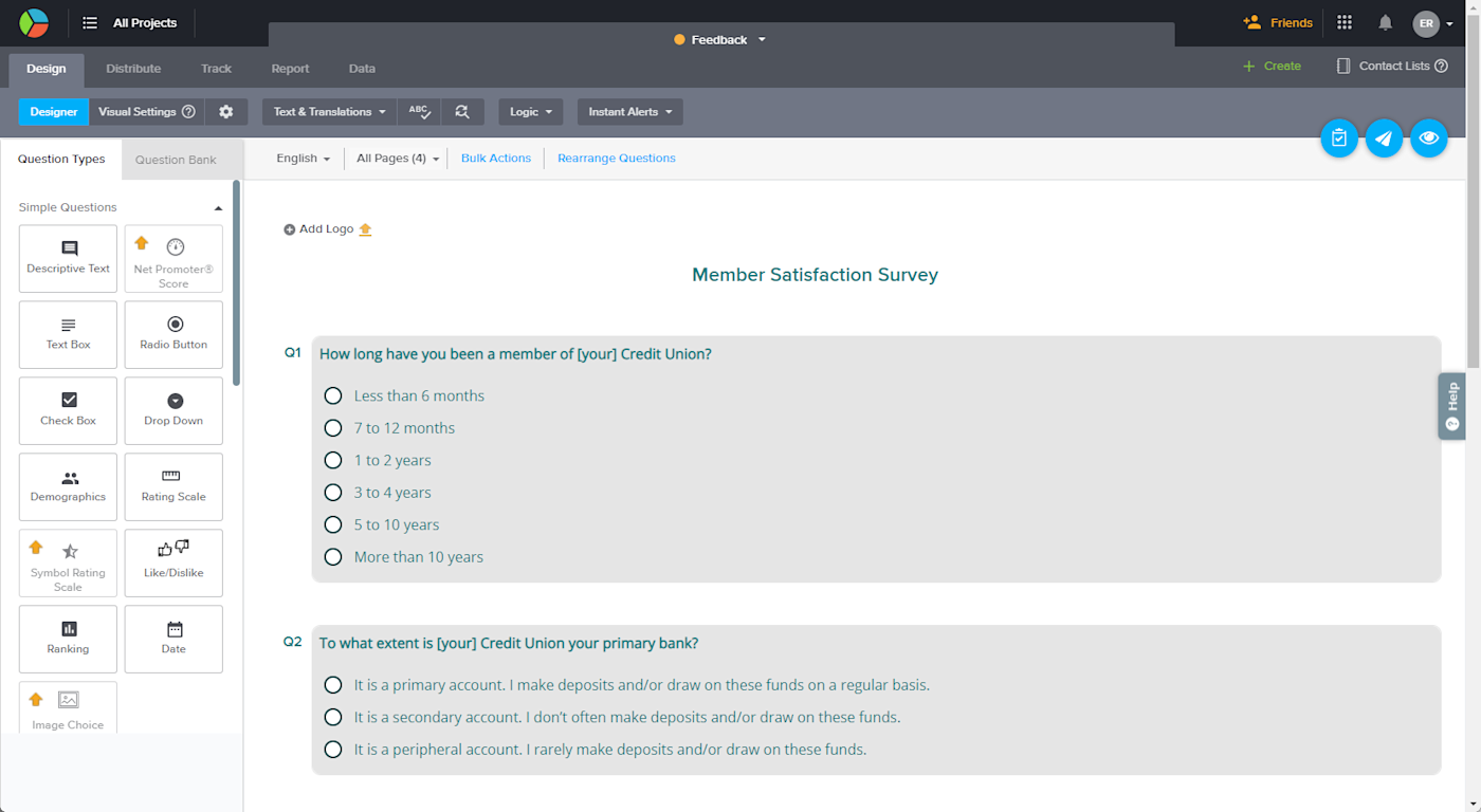 SoGoSurveys, our pick for the best survey app for advanced or corporate surveys