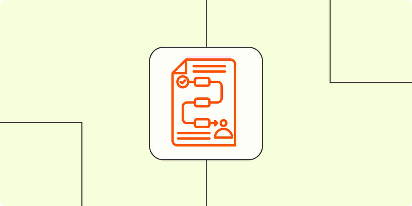 Hero image with an icon representing customer journey mapping