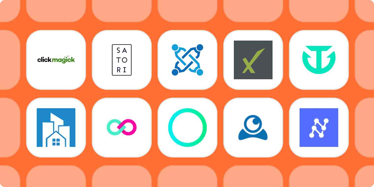 New apps to join Zapier logos on an orange background