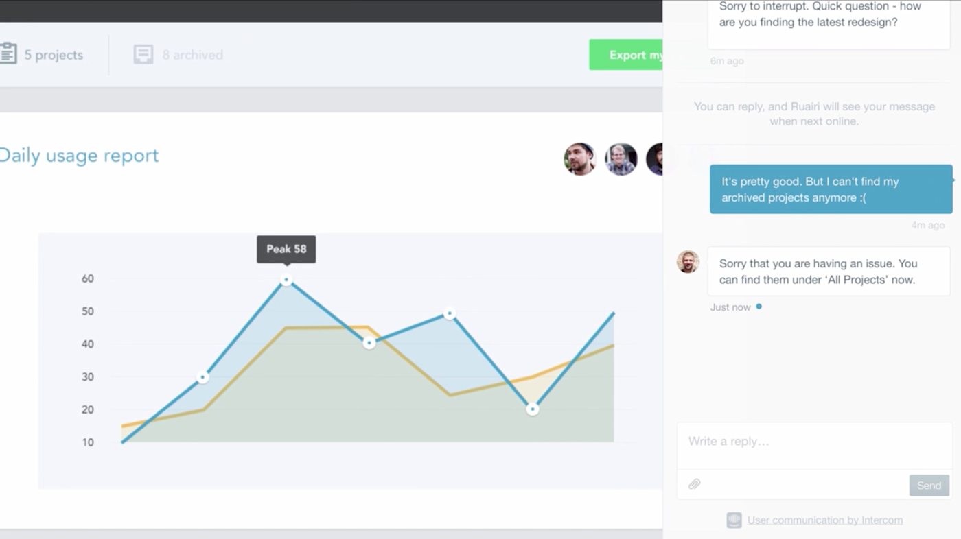 live chat support