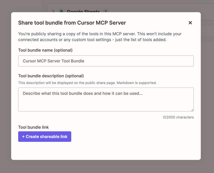Setting up Zapier MCP