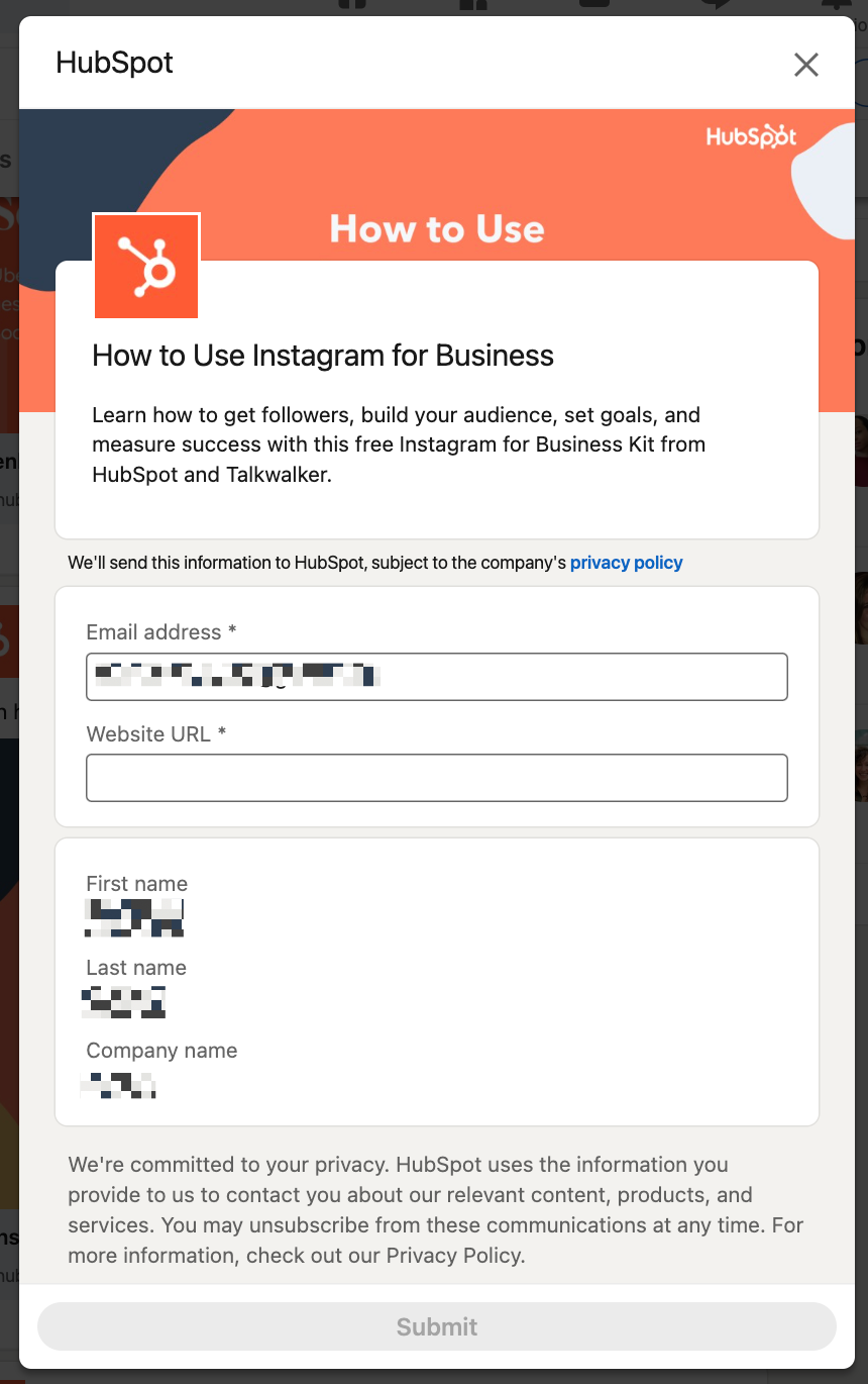 12 LinkedIn Lead Gen Form examples for inspiration | Zapier