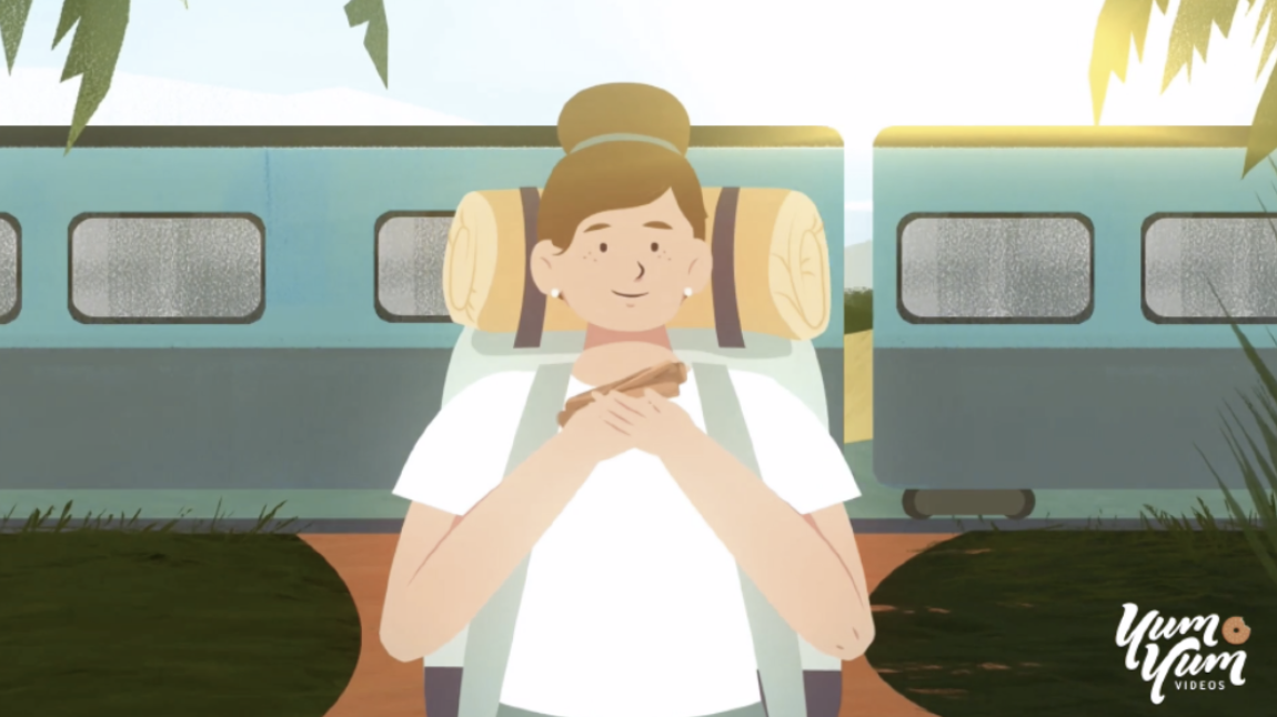 A still from an explainer video from Yum Yum Videos