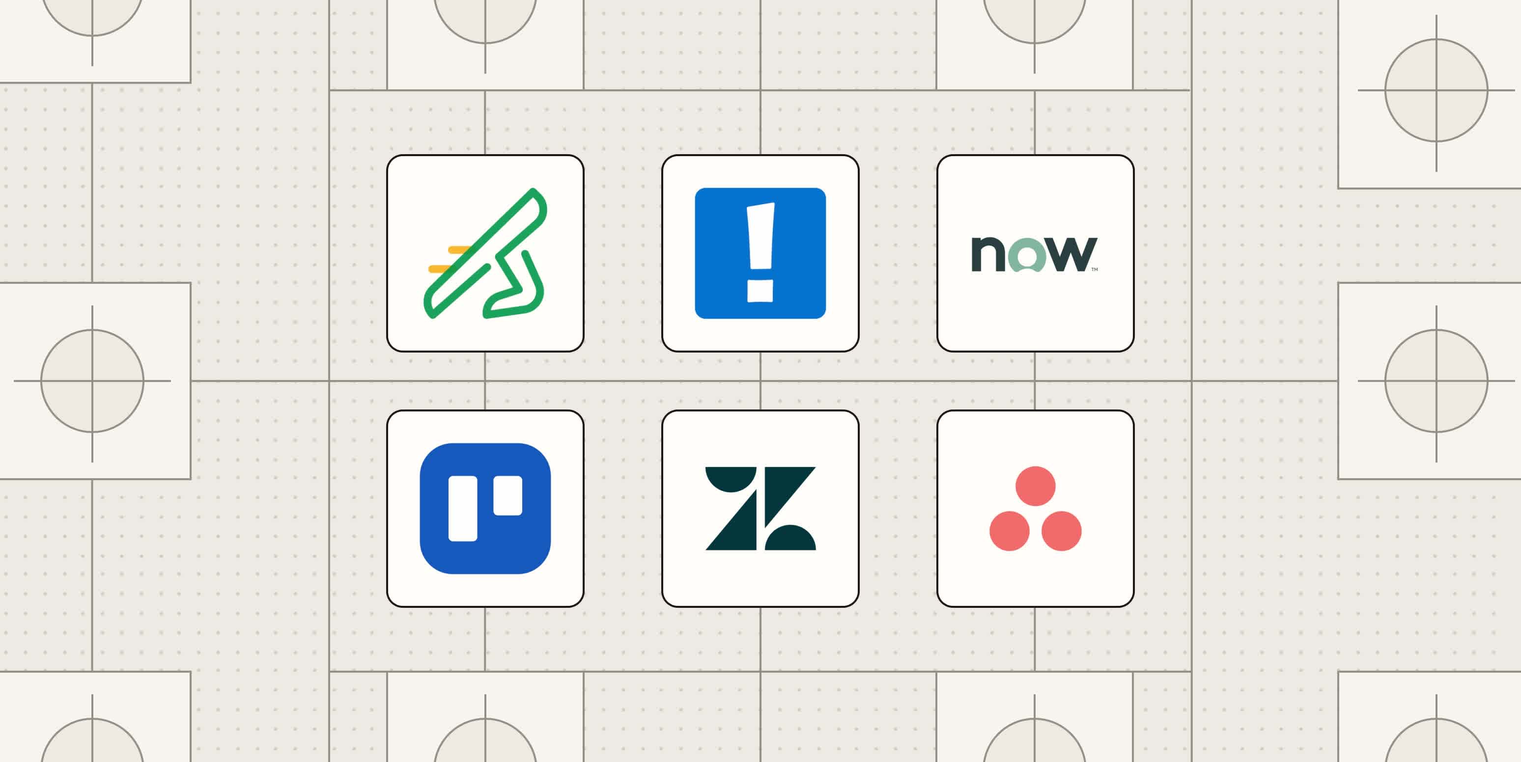 Hero image with the logos of the best Jira alternatives