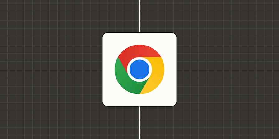 Hereo image with the Google Chrome logo