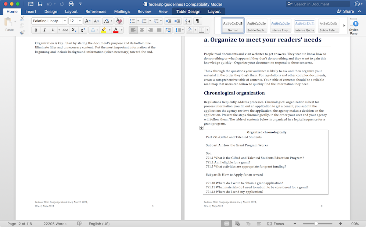 Microsoft Word for Mac from Office 365