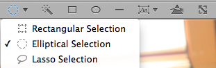 elliptical or lasso selection