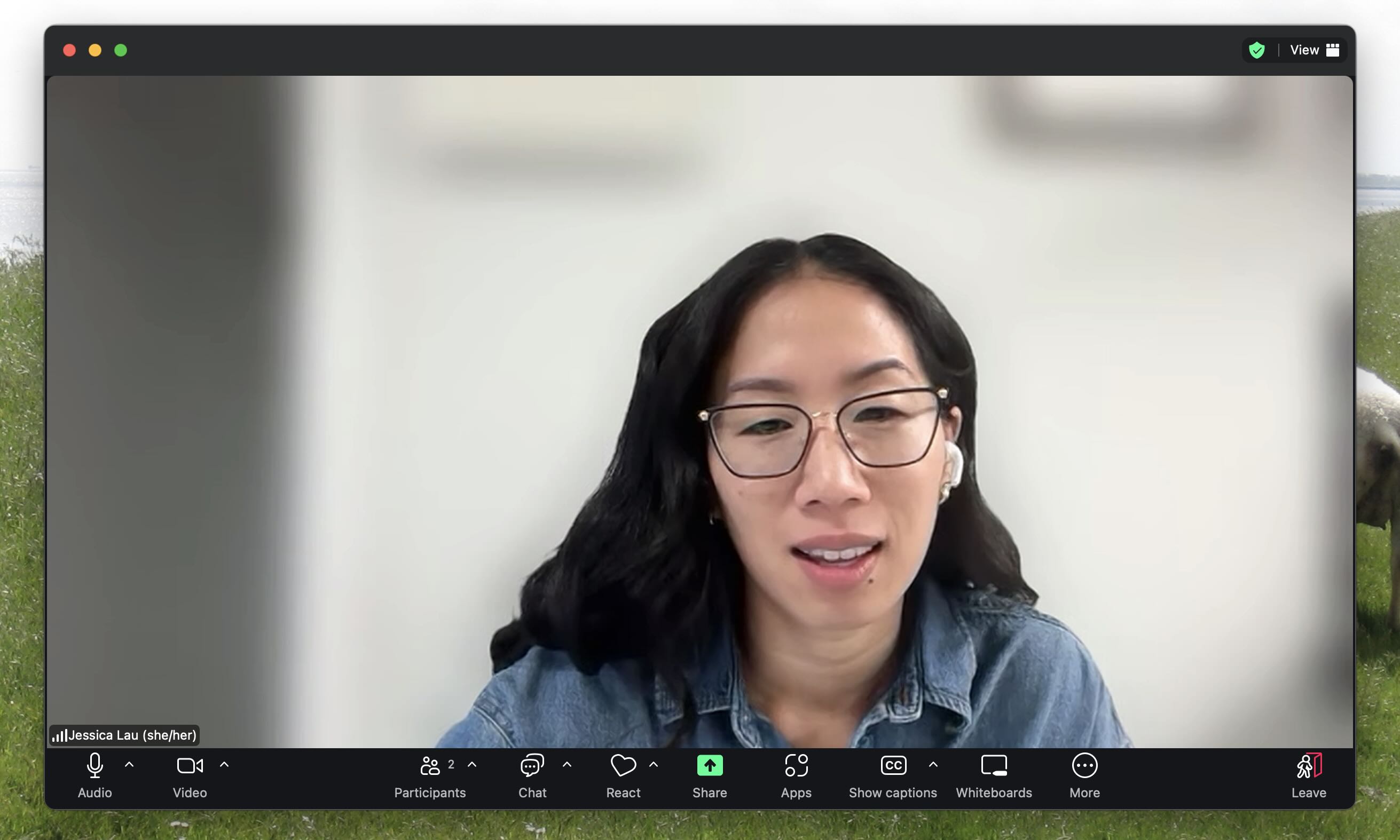 Zoom, our pick for the best video conferencing app for reliable, large video calls