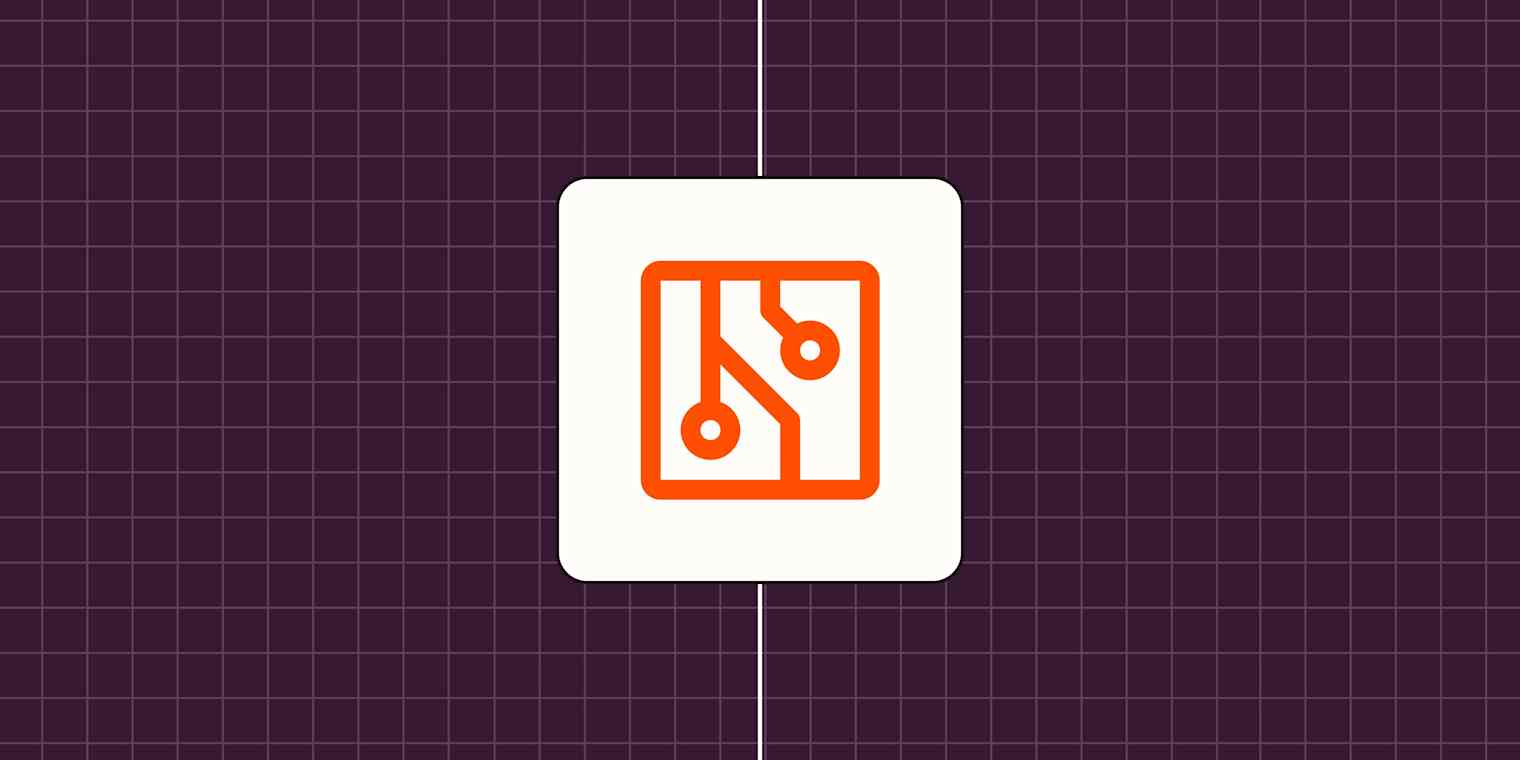 Hero image with an icon that represents AI systems