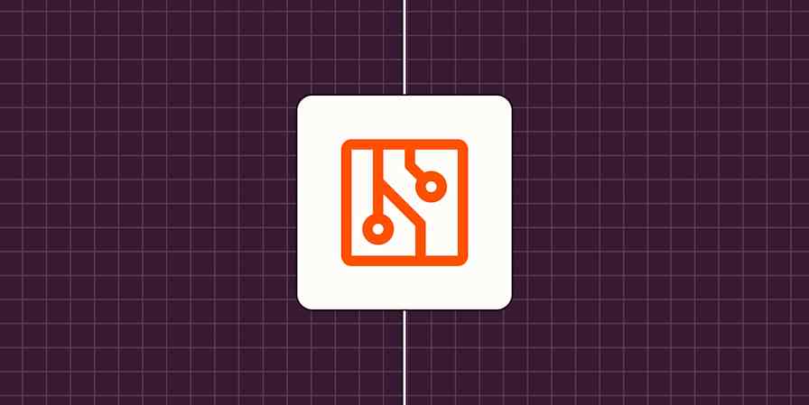 Hero image with an icon that represents AI systems