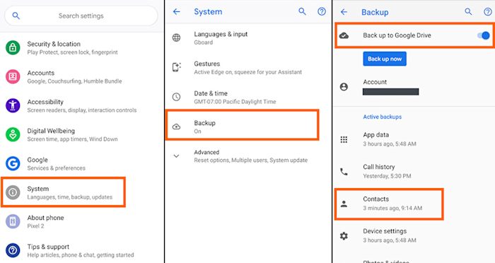 How To Back Up Your Contacts To Google Contacts