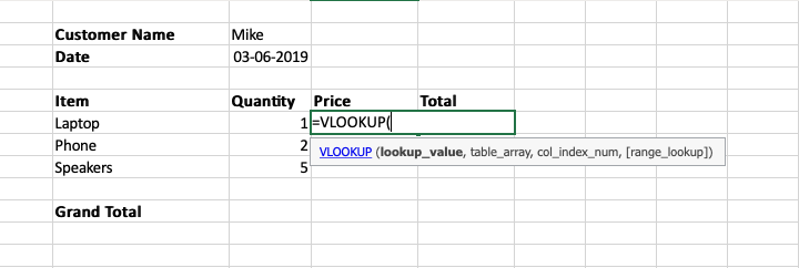 View more about the VLOOKUP function