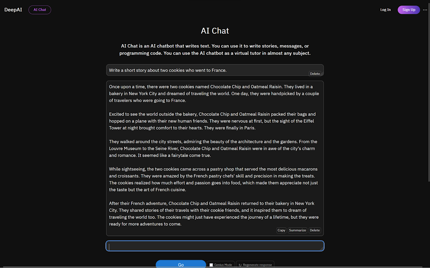 You will get a ChatBot for your platform which can talk like a Human!