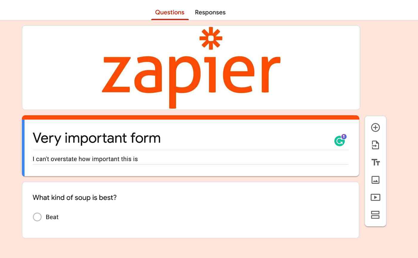 How to make perfect Google Forms header images Zapier