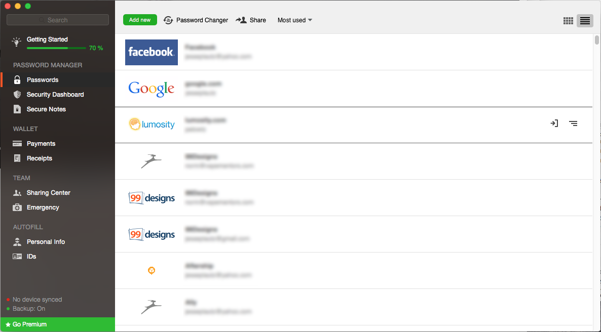 Dashlane Password Manager