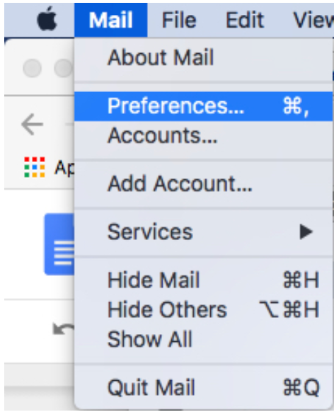 Mail for Mac rules