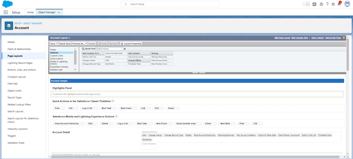 A screenshot of Salesforce Sales Cloud, our pick for the best customizable CRM