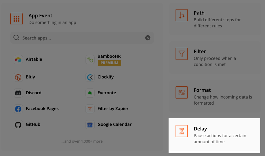 Delay By Zapier: Control The Timing Of Automated Workflows | Zapier