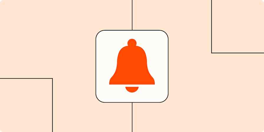 A bell icon