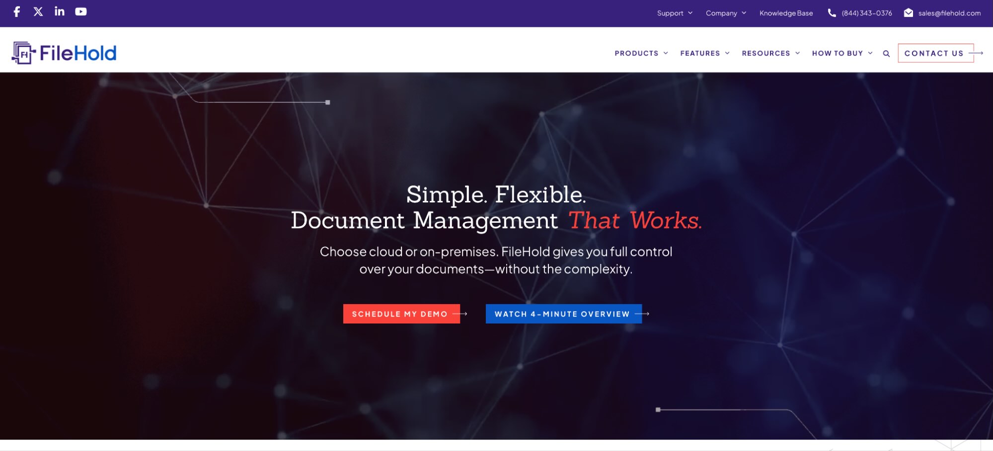 FileHold, document management software for enterprises